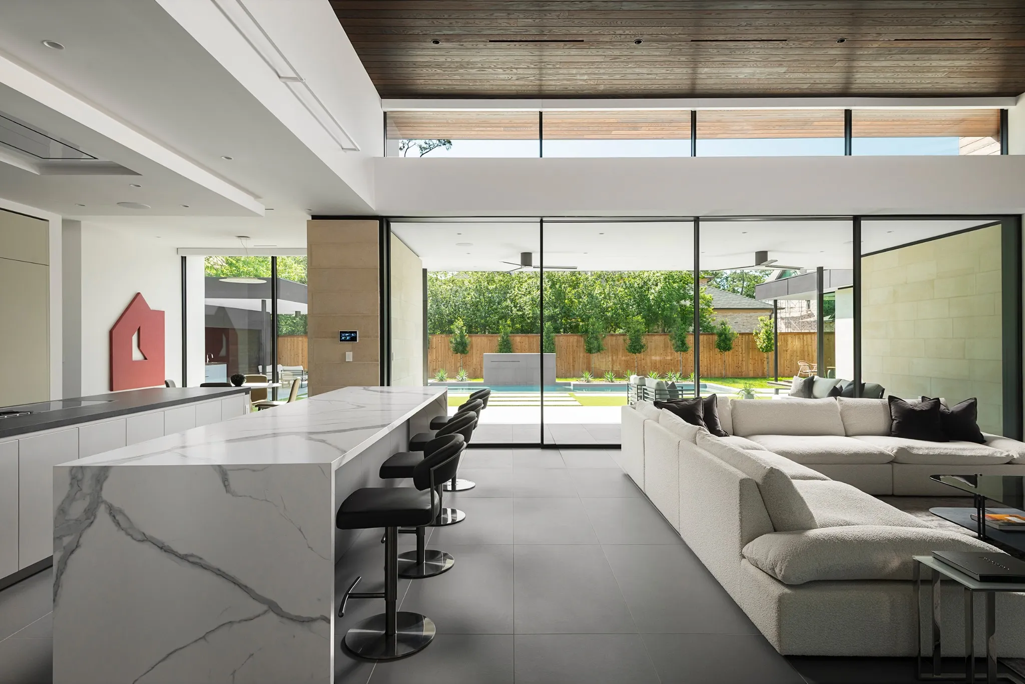 Completed Modern Edge home where architecture and systems are resolved as one