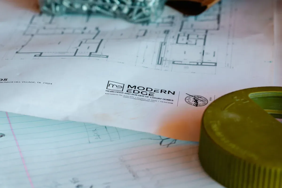 Architectural drawings and project-development work