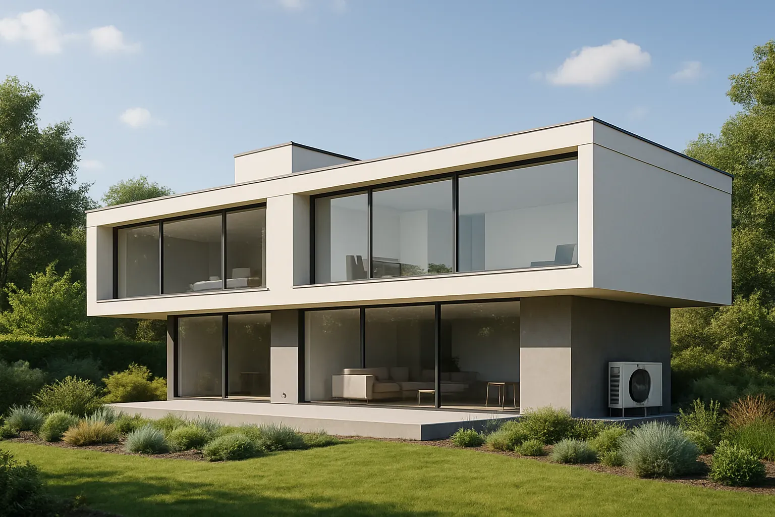 Completed Modern Edge high-performance residence