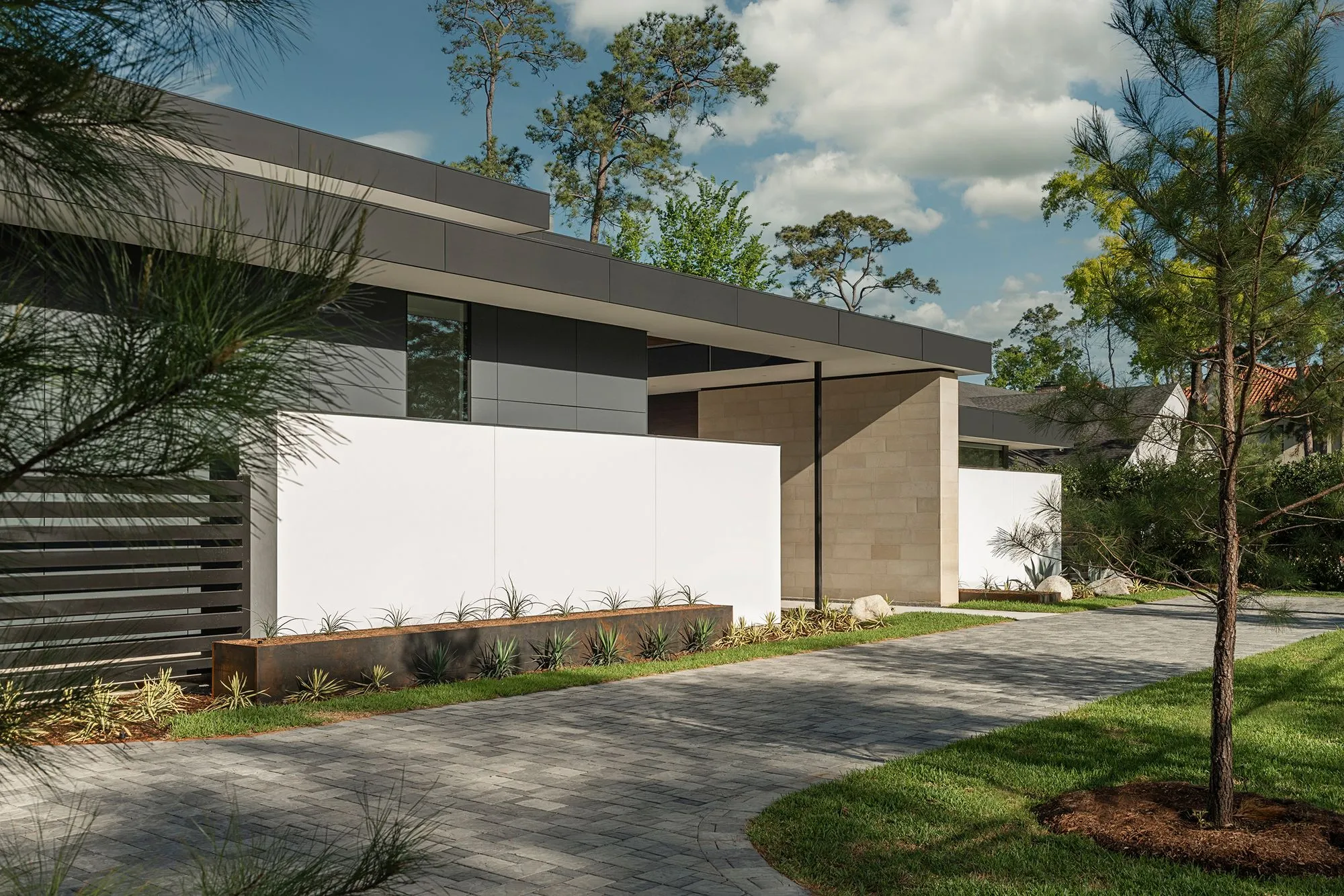 Modern luxury home interior showcasing custom design