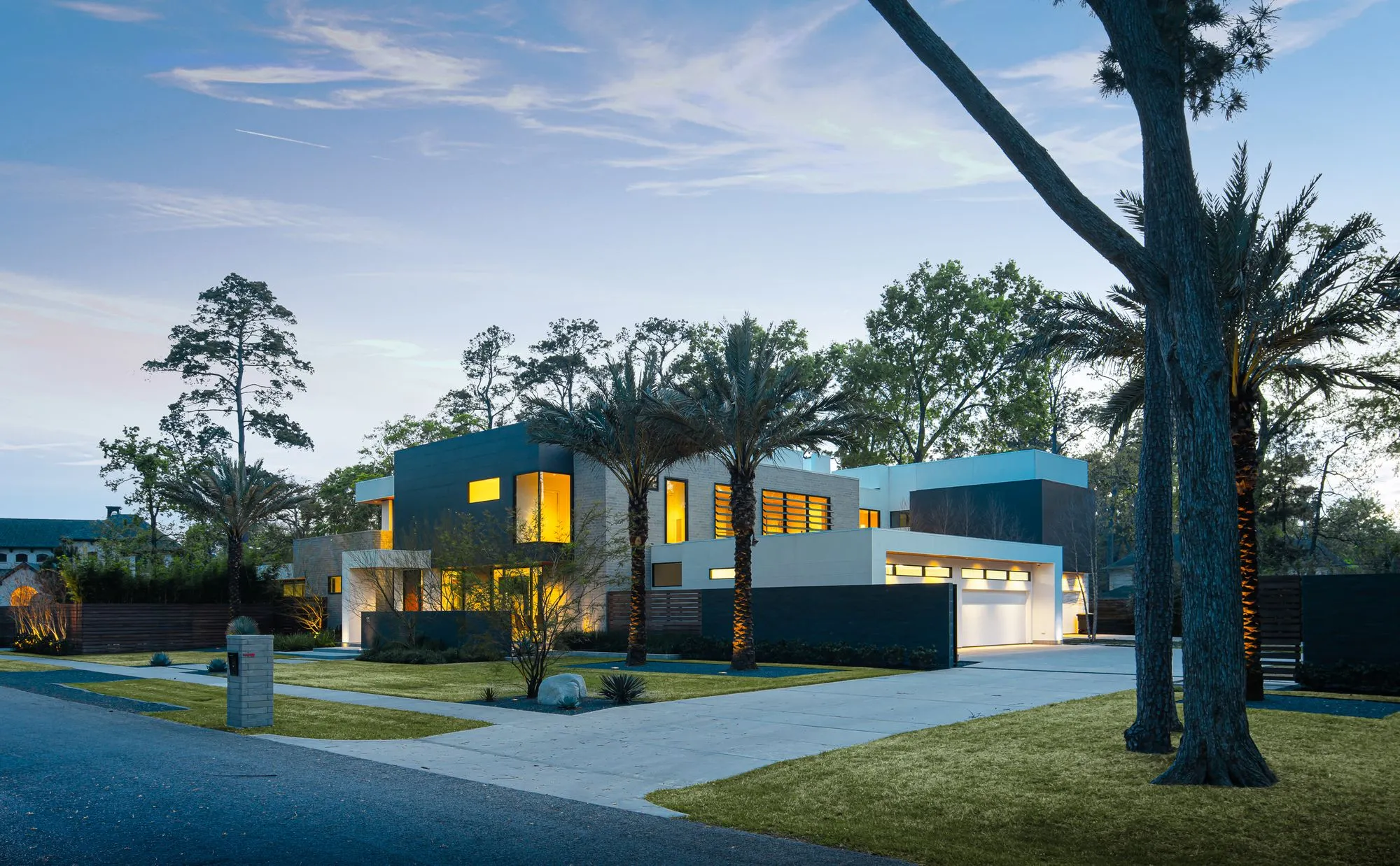 Gage House Night Scene